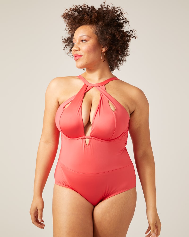 Front of plus size Cancun Underwire One-Piece by City Chic | Dia&Co | dia_product_style_image_id:154134
